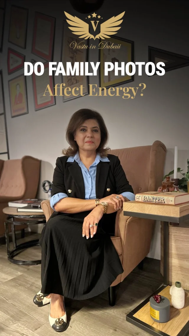 Did you know family photographs can influence your home’s energy?
In Vastu, photos carry the emotions of the moments they capture. Happy memories like weddings, family trips, and smiling faces bring warmth, positivity, and harmony into your space. Images showing sadness or stress can quietly affect the mood of the home. Elder’s portraits symbolize wisdom, protection, and stability. Choose your photos mindfully, avoid cluttering walls, and let positive energy flow freely.

Comment below if you’d like guidance on placing family photos as per Vastu.

Dieptii Taurannii | Vastu in Dubaii 

#vastutips #vastuforphotograph #photographenergy #vastuexpert