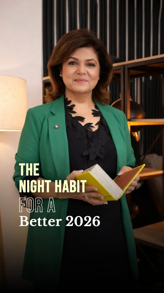 We often think big changes require big plans. But sometimes, one small habit can completely change how your year feels.

If you want 2026 to be different, start with this simple practice:

Every night, take 30 seconds to reflect and ask yourself:
Did I live consciously today, or did I simply react to life?

This small moment of awareness helps you shift from reacting automatically to responding intentionally.

You don’t need long journaling sessions. Just keep a notebook beside your bed and write one honest line each night. That’s enough.

Small reflection creates deeper clarity.
And clarity slowly transforms your days and eventually, your year.

—Deiptii Taurannii | Vastu in Dubaii

#vastutips #vastuconsultant #different2026 #positiveenergy #vastu