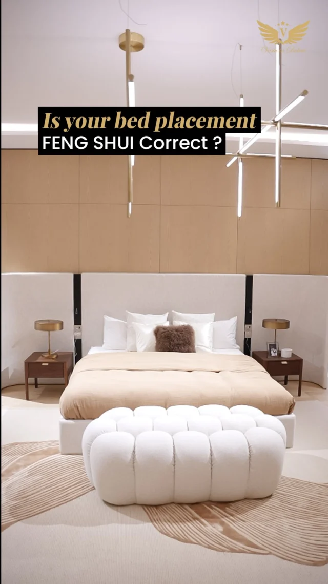 Sleeping with your bed directly aligned with the door in Feng Shui is known as the “energy rush position.”

When your feet are directly facing the door, your body remains subconsciously alert, as if it’s guarding the entrance. 

Over time, this can disturb deep rest, increase anxiety, and impact your emotional balance and daily decision making.

Why is restful sleep so important?

Because sleep is when your body resets, your mind processes, and your energy realigns. A disturbed sleep environment doesn’t just affect your night, it shapes your entire day, your clarity, and even your longterm well being.

Here are a few simple yet powerful shifts:

✨ Avoid aligning your bed directly with the door to reduce energetic disturbance
✨ Introduce a solid headboard to create a sense of support, stability, and confidence
✨ Ensure your bed has a strong backing, because both in Vastu and Feng Shui, a protected back enhances security and inner strength

Your space is always communicating with your subconscious… even when you’re asleep.

Grateful to have captured these insights in a beautifully designed villa by Emkaan, where aesthetics meet deeper intention and conscious living. Spaces like these truly reflect how design and energy can come together to elevate everyday life.

—Deiptii Taurannii | Vastu in Dubaii

#FengShuiTips #VastuLiving #BetterSleep #EnergyAlignment #ConsciousHomes