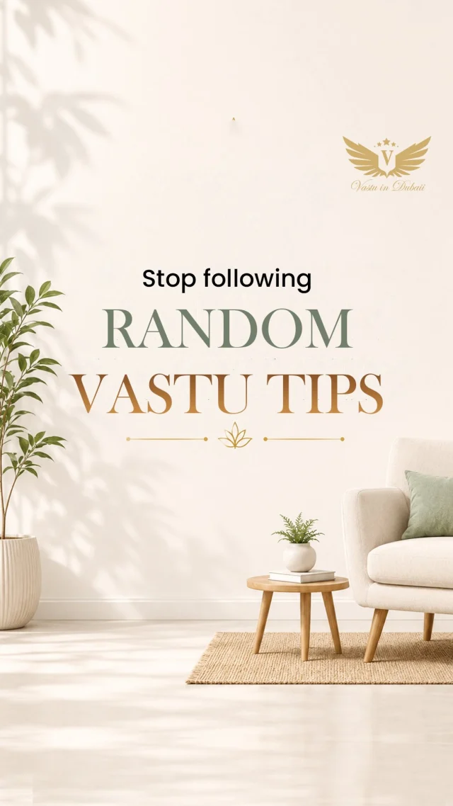 Stop following random Vastu tips from the internet. 🏡

One reel says, “Place this in the North.”
Another says, “Never keep this in the South.”
And suddenly, people start moving furniture, changing colours, and redesigning their homes in panic.

But Vastu is not a collection of one-size-fits-all rules.

Every property is different its orientation, entrance, floor plan, energy flow, and functional zones all matter. What works for one home may not work for another.

Social media can create awareness, but a 20-second reel should never become the blueprint for your home.

Don’t begin with the remedy.
Begin with the assessment.

Because the right correction can only come from understanding the right property.

(Vastu mistakes, Vastu tips, Vastu consultation, home Vastu, Vastu remedies)

#Vastu #VastuTips #HomeVastu #vastuconsultant #vastuindubaii