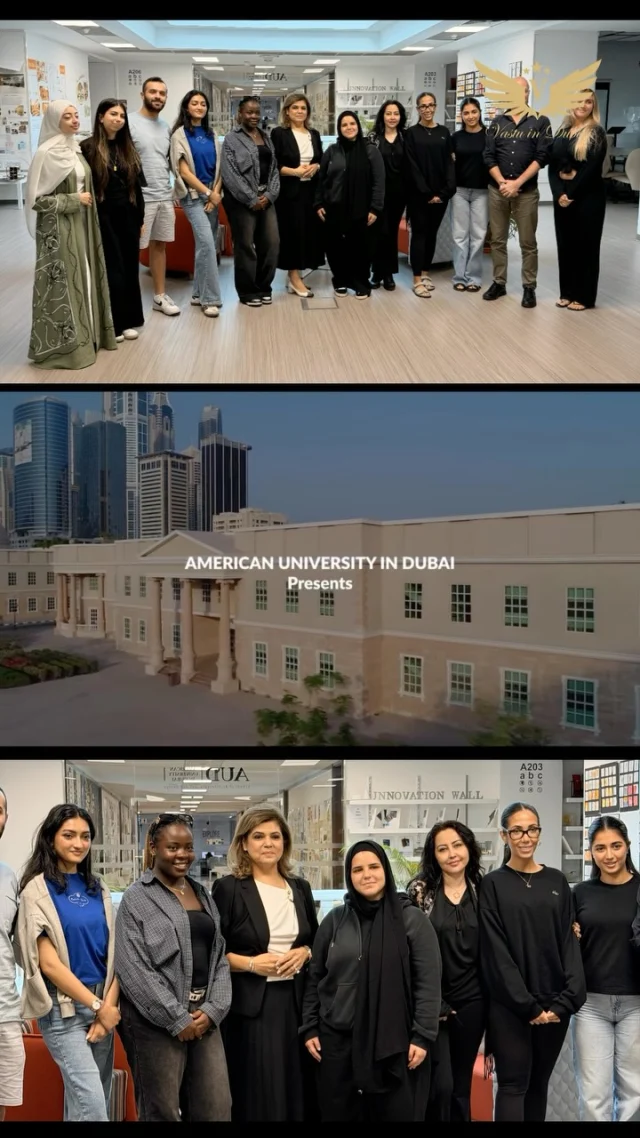 A meaningful learning experience, inspiring conversations, and wonderful feedback! ✨

It was a pleasure to connect with the students at the American University in Dubai and share insights into the world of Vastu.

Grateful for the warm response, curiosity, and appreciation from everyone who made this session special. 🌿

Here’s to learning, sharing knowledge, and creating more meaningful connections!

#VastuInDubaii #GuestLecture #VastuShastra #StudentFeedback #knowledgesharing